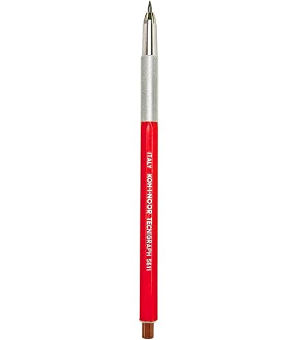 Amazon.com : Koh-I-Noor Technigraph Lead Holder with Clip, 1 Each